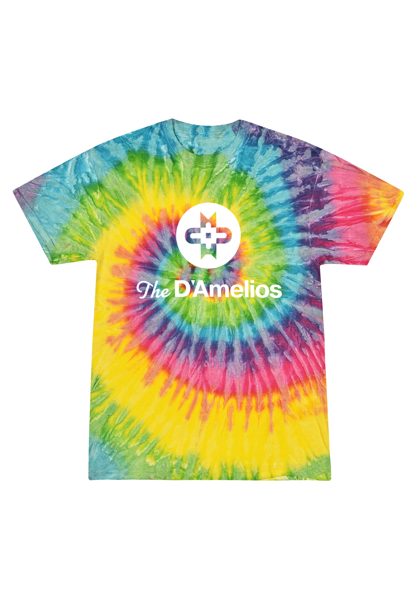 DamFam Logo Tee - Tye Dye